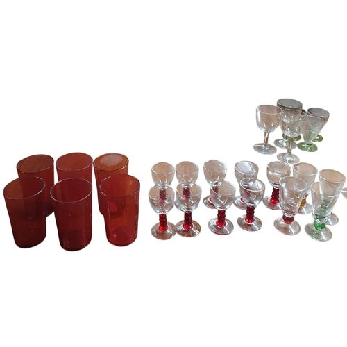 27 - A quantity of Crystal and Glassware to include a quantity of stoneware etc. in three crates.