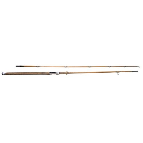 70 - A Hardy's Marksman two piece Palakona Spinning Rod 8’ long.