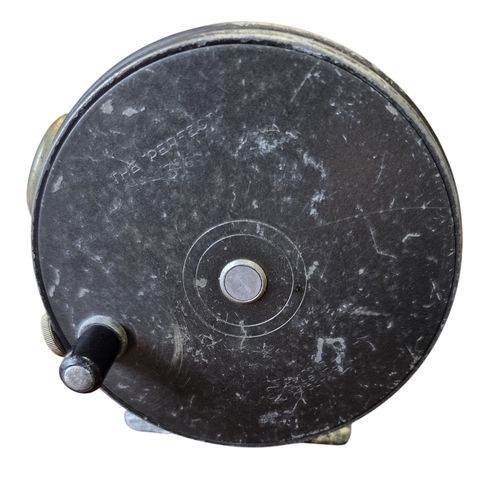 87 - A vintage Hardy's 'The Perfect' 3 5/8'' Salmon Reel.