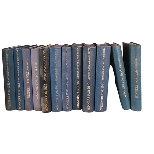 128 - A quantity of Racing and Stud Books on one shelf.