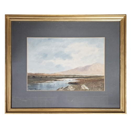 191 - Douglas Alexander, Irish Watercolour of the West of Ireland, signed LL. 25 x 36 cm approx.