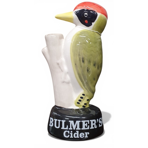 7 - A Bulmer's Cider Ceramic Woodpecker Advertisement. H 20 cm approx.