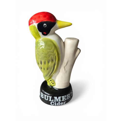 7 - A Bulmer's Cider Ceramic Woodpecker Advertisement. H 20 cm approx.