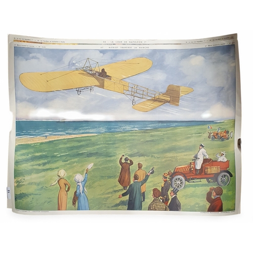 15 - Two early 20th Century hand coloured industrial Prints. 56 x 76 cm approx.
