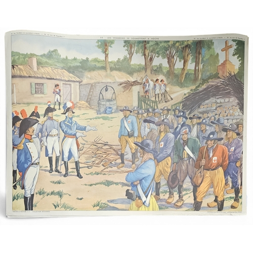 15 - Two early 20th Century hand coloured industrial Prints. 56 x 76 cm approx.