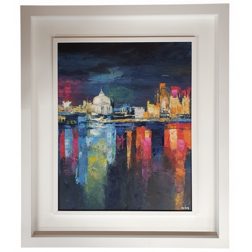 29 - Joe Casey, Irish. 'Venice' Oil on Board and signed LR. 50 x 39 cm approx.