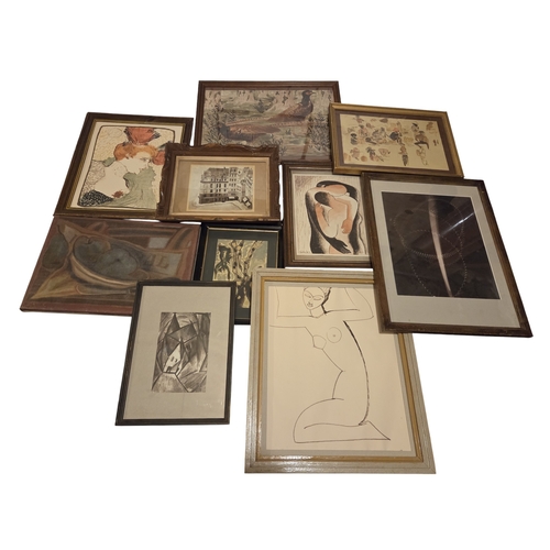 29 - A quantity of Pictures and Prints, some signed.