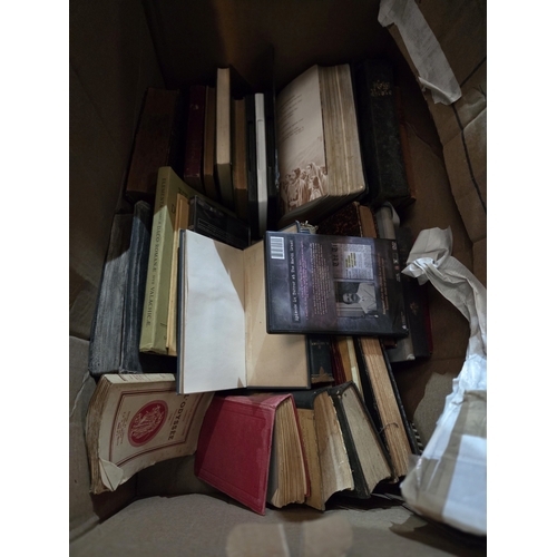 48 - A box of Books from The Paris Apartment.