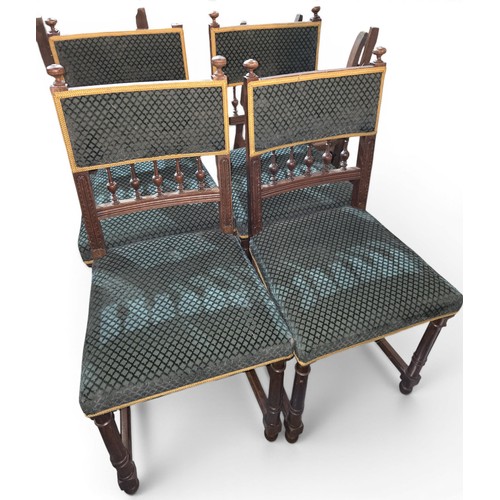 50 - A set of six 19th Century Chairs.
