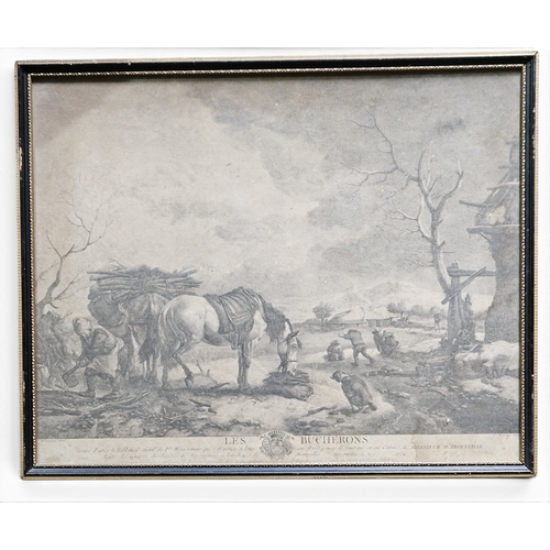 743 - A large quantity of framed 19th Century Engravings and Lithographs.