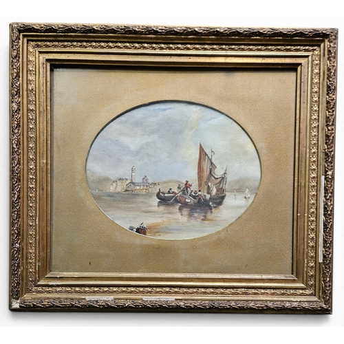 747 - Four framed Art, various artists, mediums and subjects.