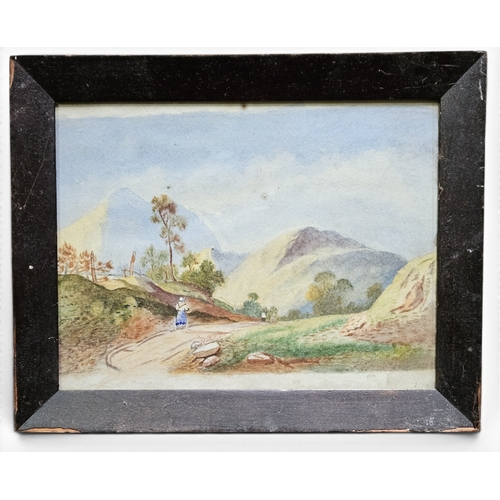 748 - A group of Watercolors and Engravings.