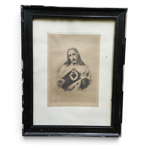 752 - A quantity of framed Religious Pictures. Fifteen in total, various sizes and subjects.