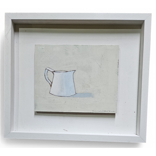 755 - An unusual Mixed Media on Canvas along with three others.