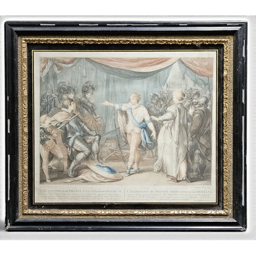 756 - A group of four framed 19th Century Engravings.