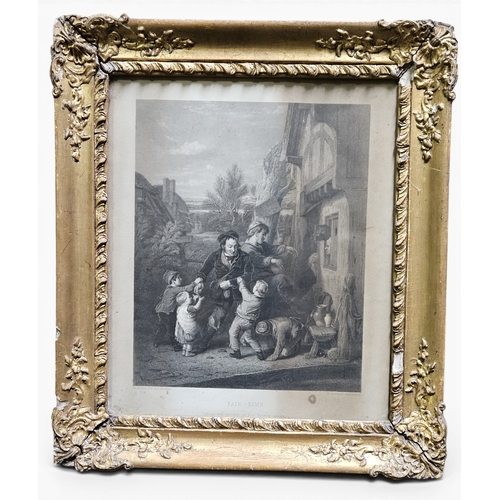 756 - A group of four framed 19th Century Engravings.