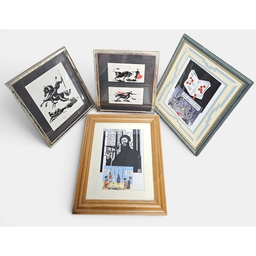 22 - A good quantity of 19th Century and later original Art, various subjects, mediums  and artists.