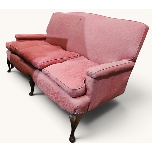 770 - A good early 20th Century three piece Suite. W 150 x SH 48 x BH 94 cm approx.