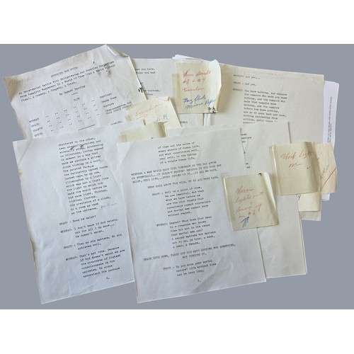 78 - A Script for The Enduring for Guido in 9 pages.