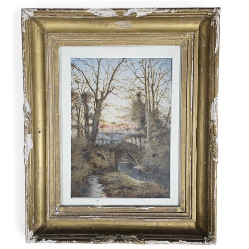 29 - A group of original art work to include . A 20th Century Watercolour of Trees, signed LL Declan Hand... 