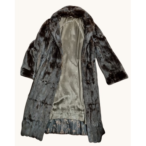 31 - A Vintage ladies Fur coat of Excellent Quality, purchased from Arnott's Dublin in 1969.