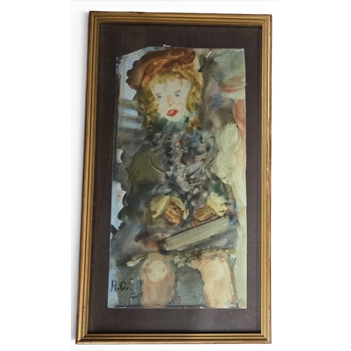 32 - A quantity of Oils by Hymie Danker.