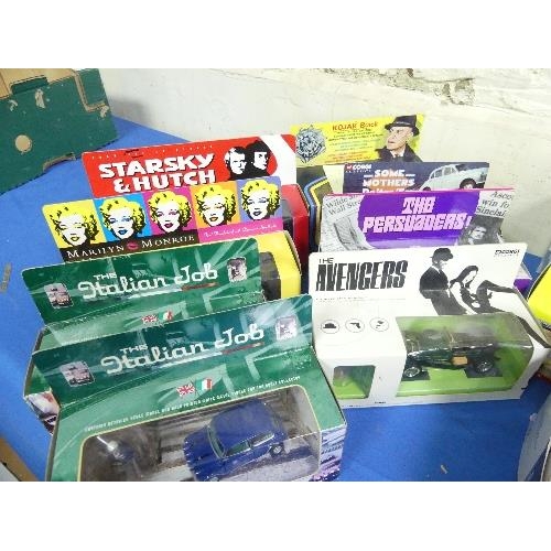 581 - A collection of Corgi TV Series Models, including CC99111 Only Fools and Horses, 04441 Italian Job, ... 