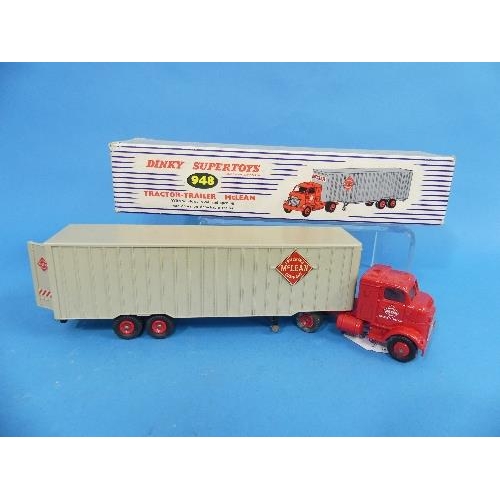 647 - Dinky Supertoys 948 Tractor-Trailer 