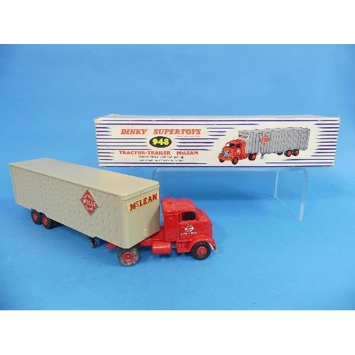 647 - Dinky Supertoys 948 Tractor-Trailer 