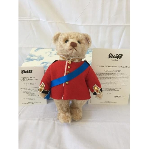 691 - Steiff; Royal Interest, including 'Queen Elizabeth 90th Birthday' bear, 690020, limited edition no. ... 