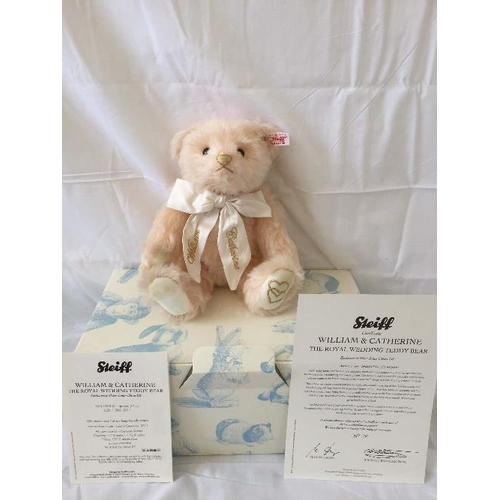 691 - Steiff; Royal Interest, including 'Queen Elizabeth 90th Birthday' bear, 690020, limited edition no. ... 