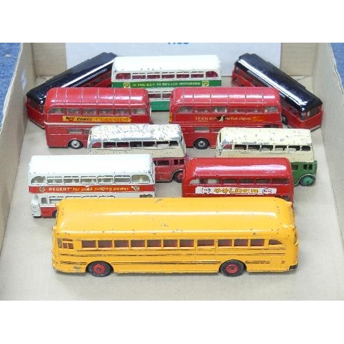 644 - A Dinky Supertoys 952 Vega Major Luxury Coach, boxed, and a Corgi Major 1120 Midland Red Motorway Ex... 