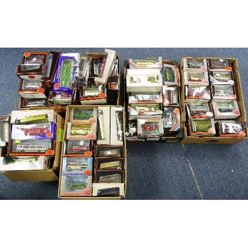 589 - A large quantity of Gilbow 'Exclusive First Editions' die-cast Model Buses and Coaches, 1:76 scale, ... 