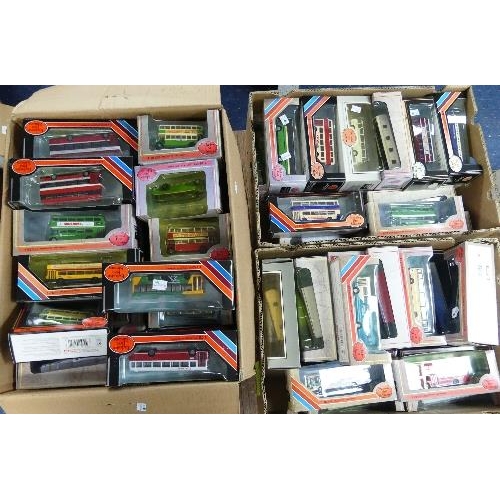 601 - A large quantity of Gilbow 'Exclusive First Editions' die-cast Model Buses and Coaches, 1:76 scale, ... 