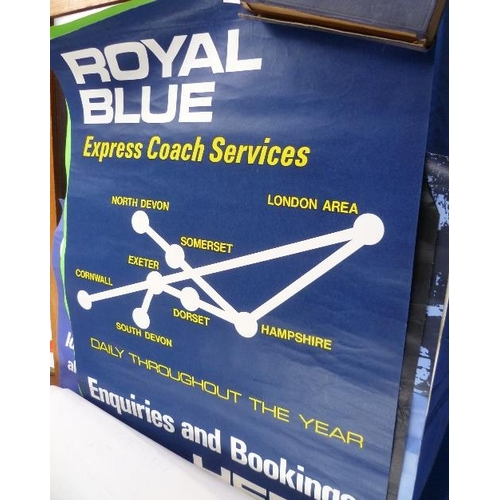 568 - Bus and Coaching Interest; A collection of circa 1970's and 1980's Advertising Posters, double royal... 