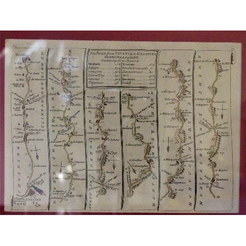 112 - Shropshire: Morden (Robert), Shropshire by Robert Morden sold by Abel Swale Awnsham & John Churchil,... 