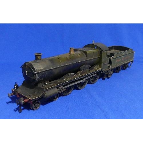 637 - Bing for Bassett Lowke gauge 1 4-6-0 Great Western 2936 locomotive 'Titley Court', live steam, finis... 