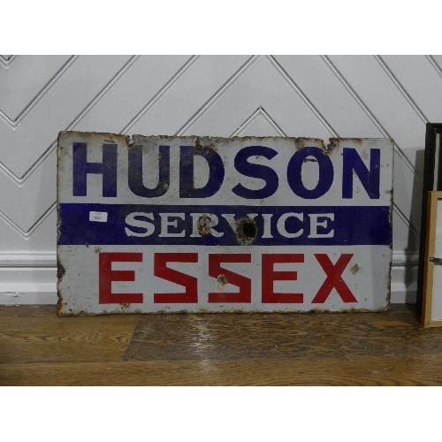 657 - A vintage enamel sign 