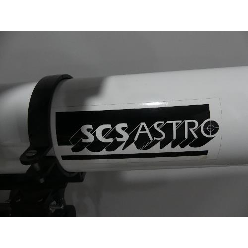 670 - An SCS Astro floor standing telescope, with tripod.