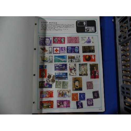 682 - A Collector's Lot of Stamps and Ephemera, six stamp albums including Stanley Gibbons Worldex, Lincol... 