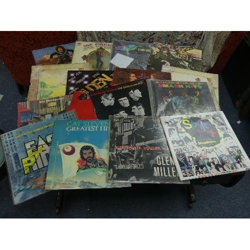 691 - Vinyl Records; A collection of mostly original Vinyl LP's and Compilations, including Elton John, Ab... 