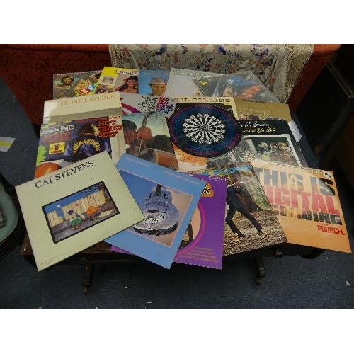 691 - Vinyl Records; A collection of mostly original Vinyl LP's and Compilations, including Elton John, Ab... 