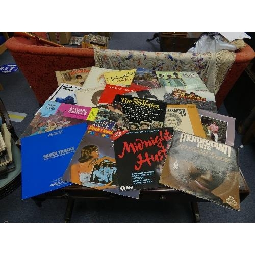 691 - Vinyl Records; A collection of mostly original Vinyl LP's and Compilations, including Elton John, Ab... 