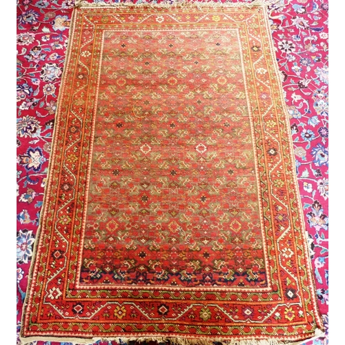 630 - A Persian Afshir Rug, 48in (122cm) x 80in (203cm) long.