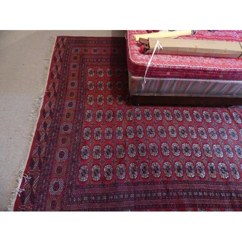 638 - An Afghan Belouch Carpet, 154in (391cm) long x 112in (284.5cm) wide.