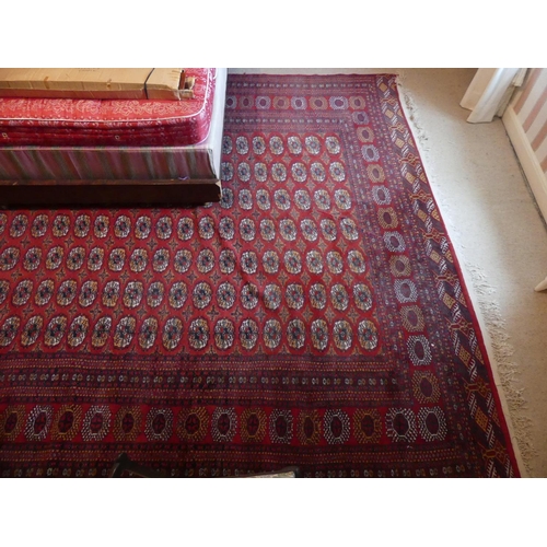 638 - An Afghan Belouch Carpet, 154in (391cm) long x 112in (284.5cm) wide.