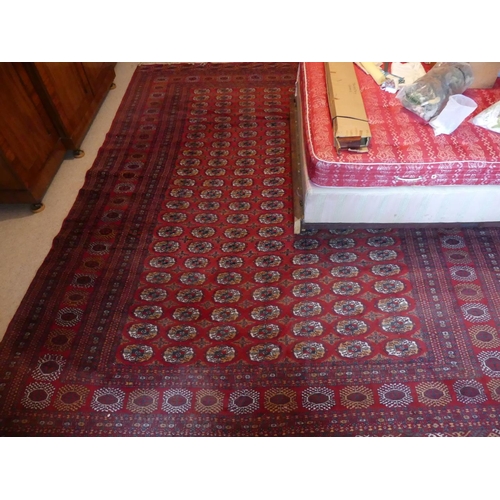 638 - An Afghan Belouch Carpet, 154in (391cm) long x 112in (284.5cm) wide.