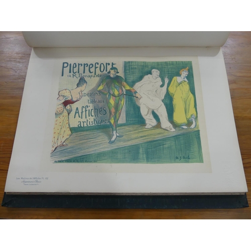 199 - 'Les Maîtres de l'Affiche', 3rd volume, (in French), Chaix, Paris, 1898, complete with the 48 colour... 