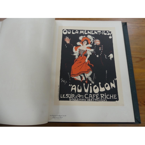 199 - 'Les Maîtres de l'Affiche', 3rd volume, (in French), Chaix, Paris, 1898, complete with the 48 colour... 