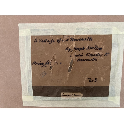 228 - WITHDRAWN Joseph Skelton, A Vestige of old Newcastle, watercolour on paper, signed J Skelton 1891, w... 